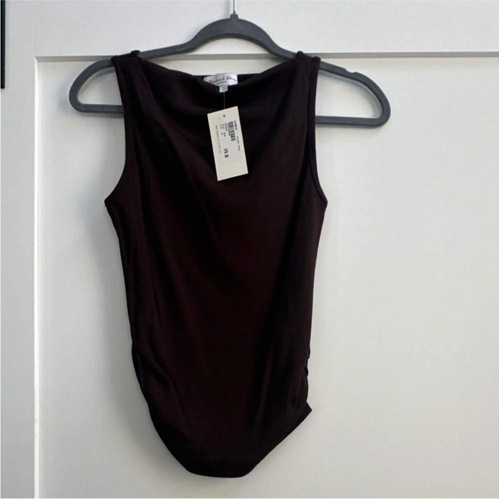Michael Stars Brown Sleeveless Tank Top
